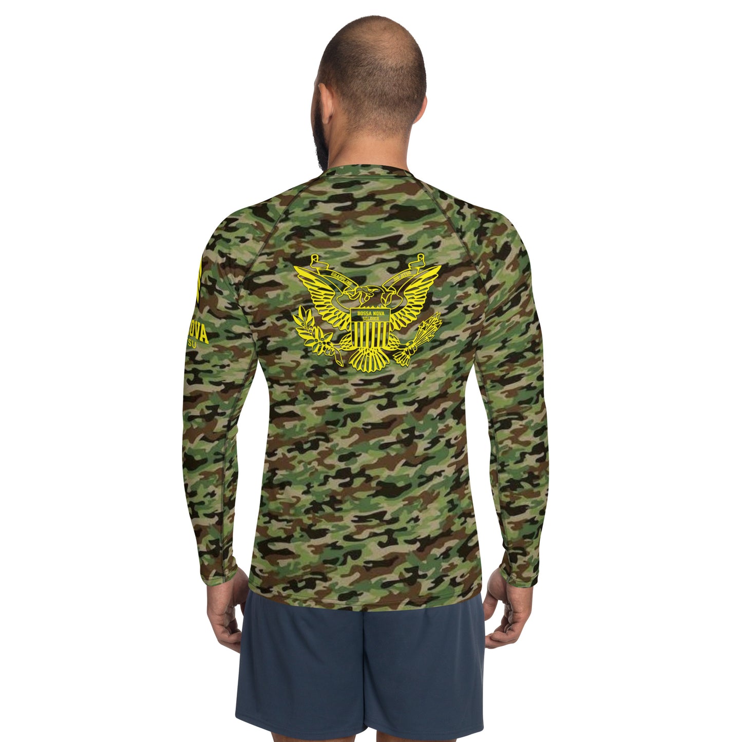 BJJ  Army  Rash Guard  Camo