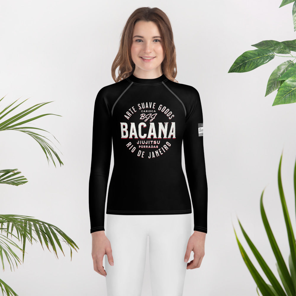 Youth Rash Guard Bacana BLK